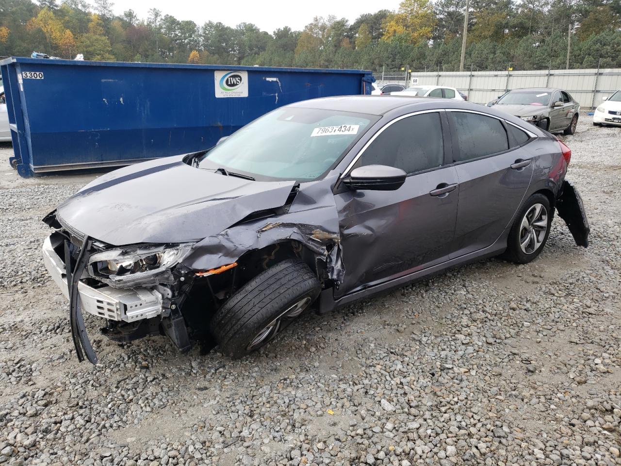 Lot #3006504175 2019 HONDA CIVIC LX