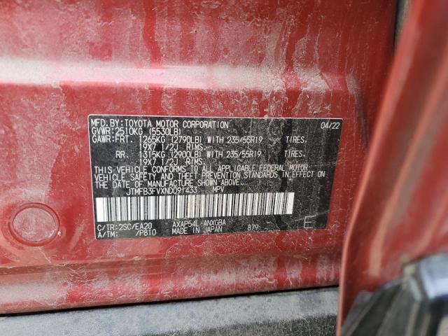 2022 TOYOTA RAV4 PRIME - JTMFB3FVXND091433