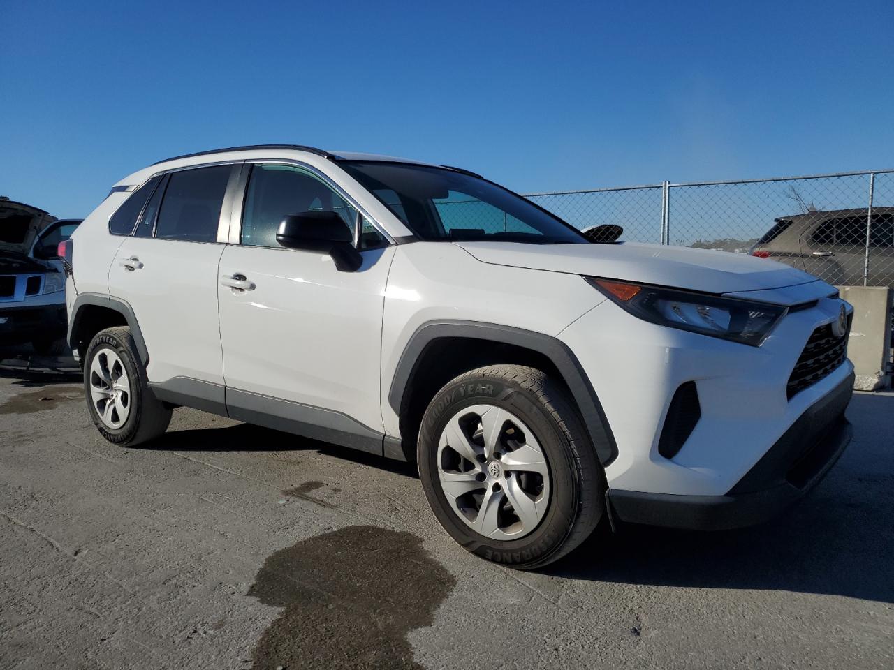 Lot #3033266829 2021 TOYOTA RAV4 LE