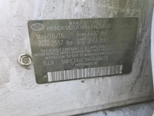 2017 HYUNDAI SONATA SE - 5NPE24AF3HH444613