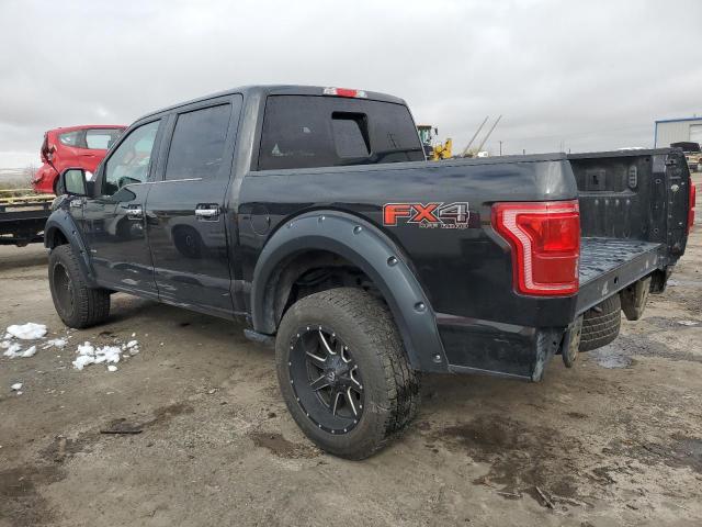 FORD F150 SUPER 2015 black crew pic gas 1FTEW1EG3FFB21238 photo #3