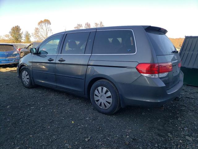 HONDA ODYSSEY LX 2008 gray sports v gas 5FNRL38258B071116 photo #3