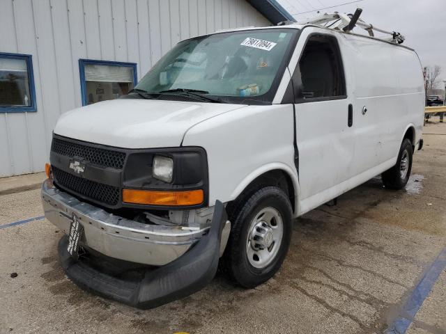 CHEVROLET EXPRESS G2 2014 white  compressed natural gas 1GCWGFCB8E1136836 photo #1