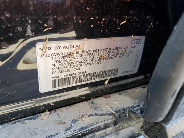 2022 AUDI A8 L WAULDAF86NN009197