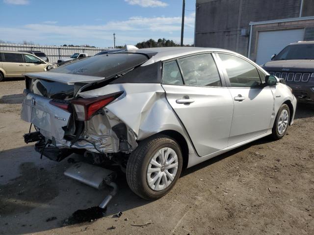 TOYOTA PRIUS NIGH 2022 silver  hybrid engine JTDKAMFU0N3175989 photo #4