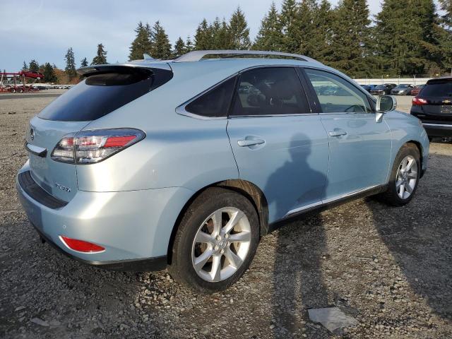 LEXUS RX 350 2010 blue  gas JTJBK1BA9A2001827 photo #4