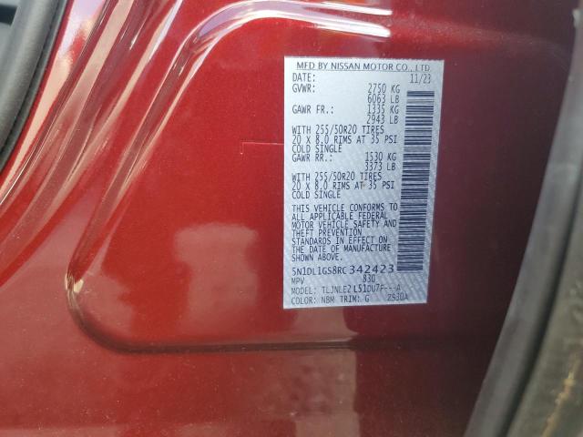 2024 INFINITI QX60 SENSO 5N1DL1GS8RC342423