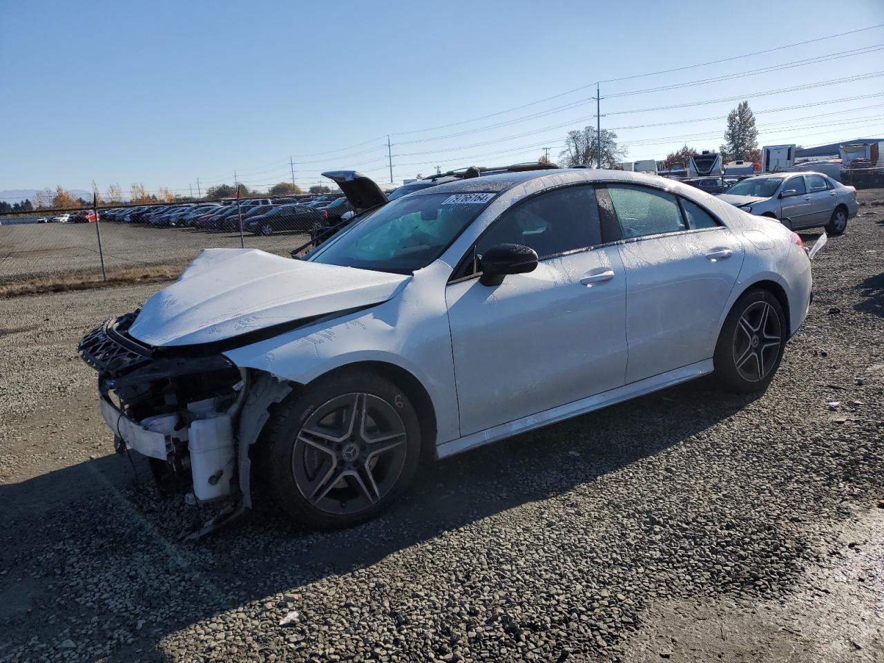 Lot #2989629711 2020 MERCEDES-BENZ CLA 250 4M