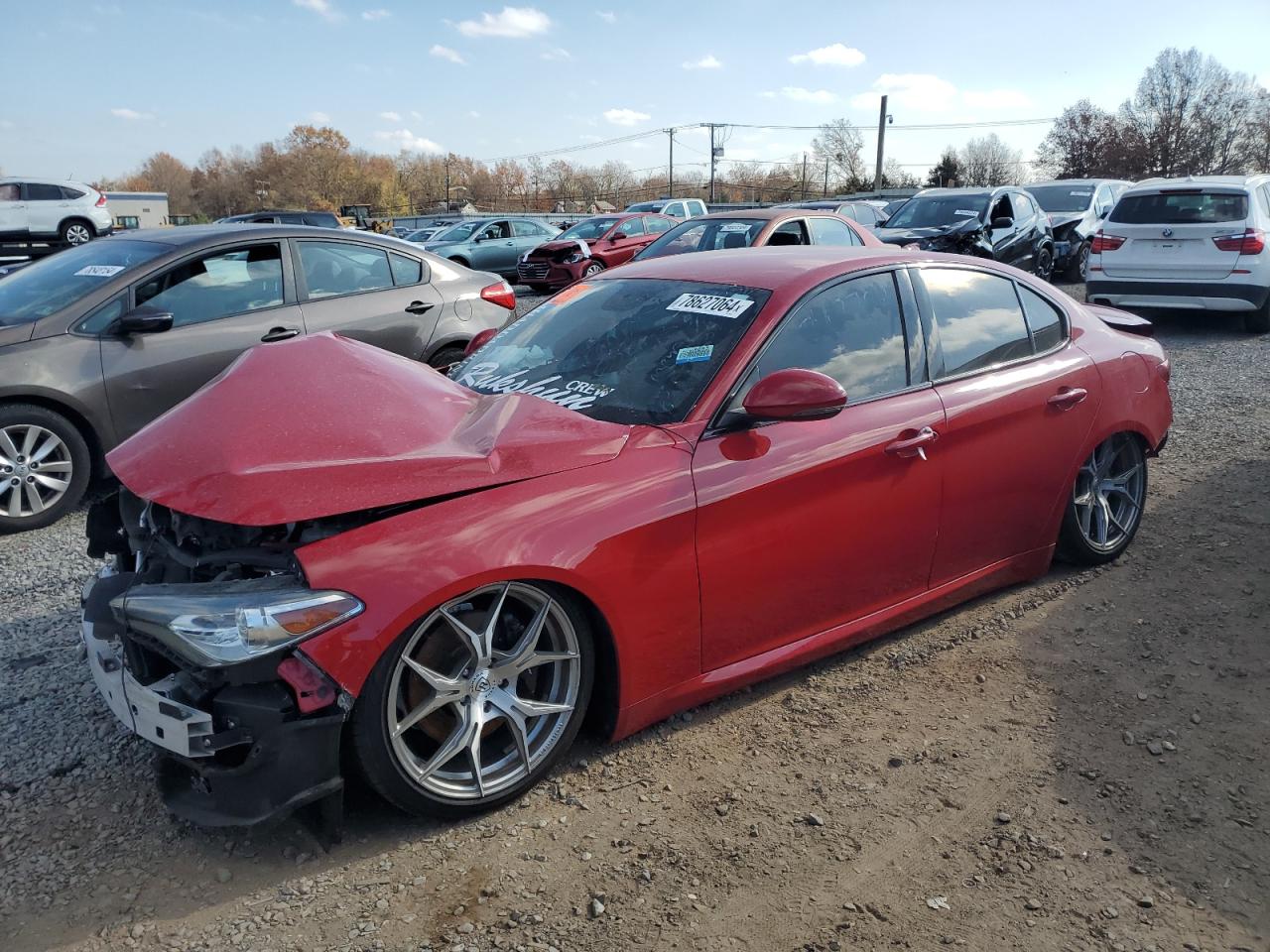 Lot #2955091826 2019 ALFA ROMEO GIULIA Q4