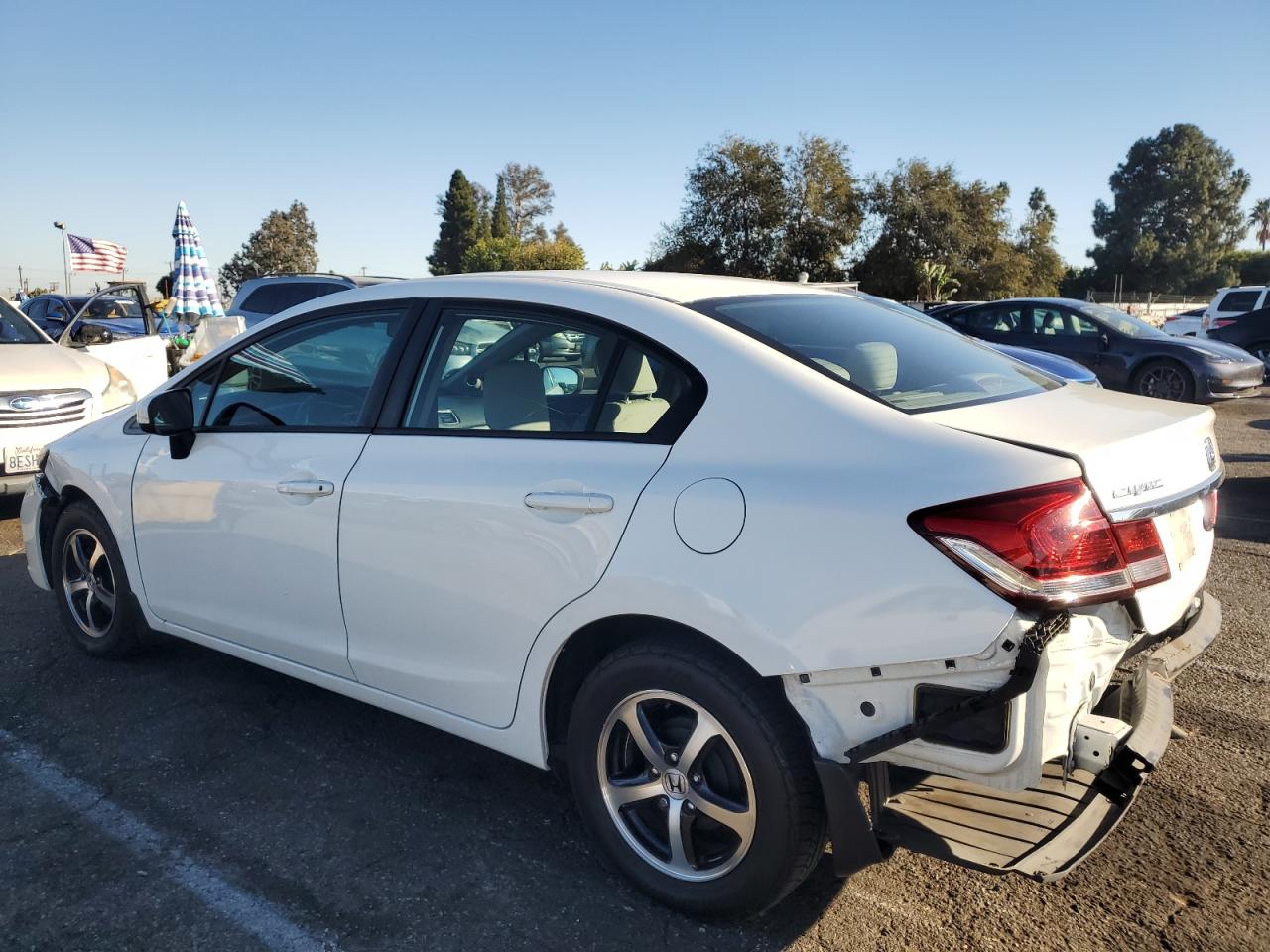 Lot #3028290849 2015 HONDA CIVIC SE