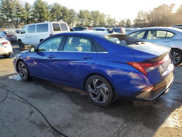 HYUNDAI ELANTRA LI 2024 blue  hybrid engine KMHLN4DJ2RU103902 photo #3