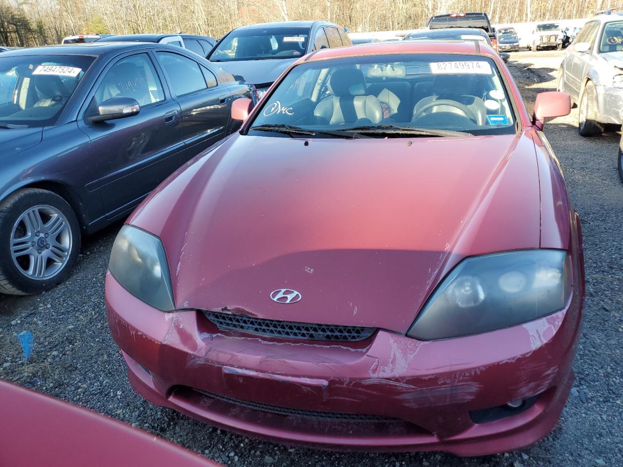 Lot #3056386390 2006 HYUNDAI TIBURON GT