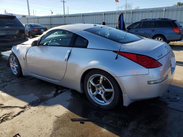 NISSAN 350Z COUPE 2007 silver  gas JN1BZ34E37M550952 photo #3