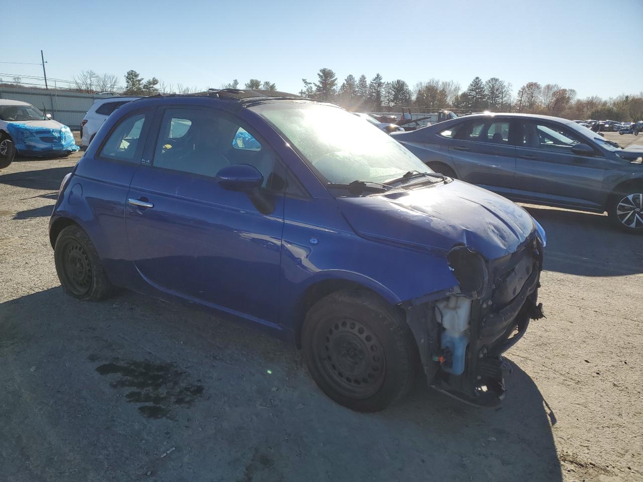 Lot #3030635113 2012 FIAT 500 POP