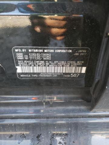 2017 MITSUBISHI LANCER ES - JA32V2FW1HU009679