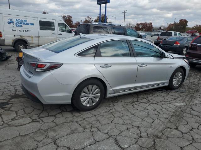 HYUNDAI SONATA HYB 2016 silver sedan 4d hybrid engine KMHE24L16GA022533 photo #4