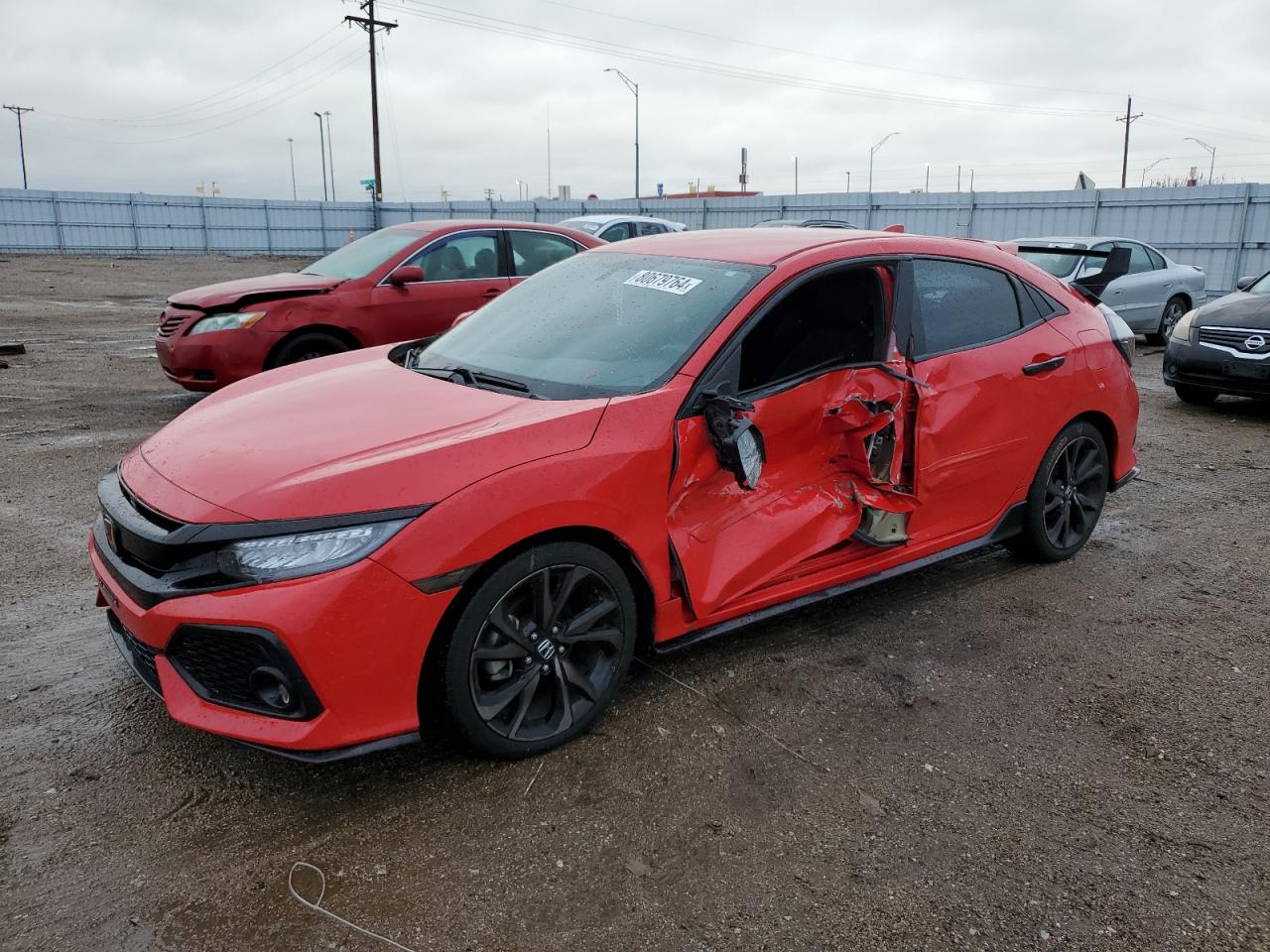 Lot #3024447551 2017 HONDA CIVIC SPOR