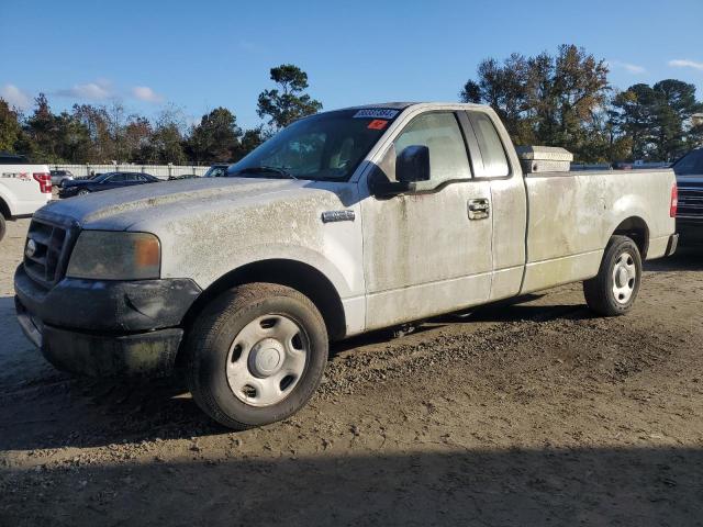 FORD F150 2005 white  gas 1FTRF12WX5NA32851 photo #1