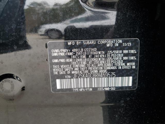 2024 SUBARU FORESTER S - JF2SKAGC8RH459575