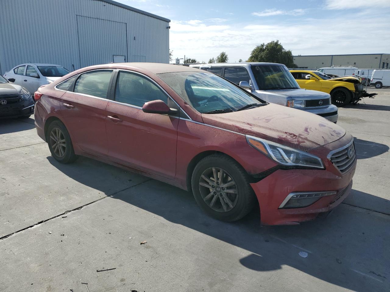 Lot #2989338722 2015 HYUNDAI SONATA SE