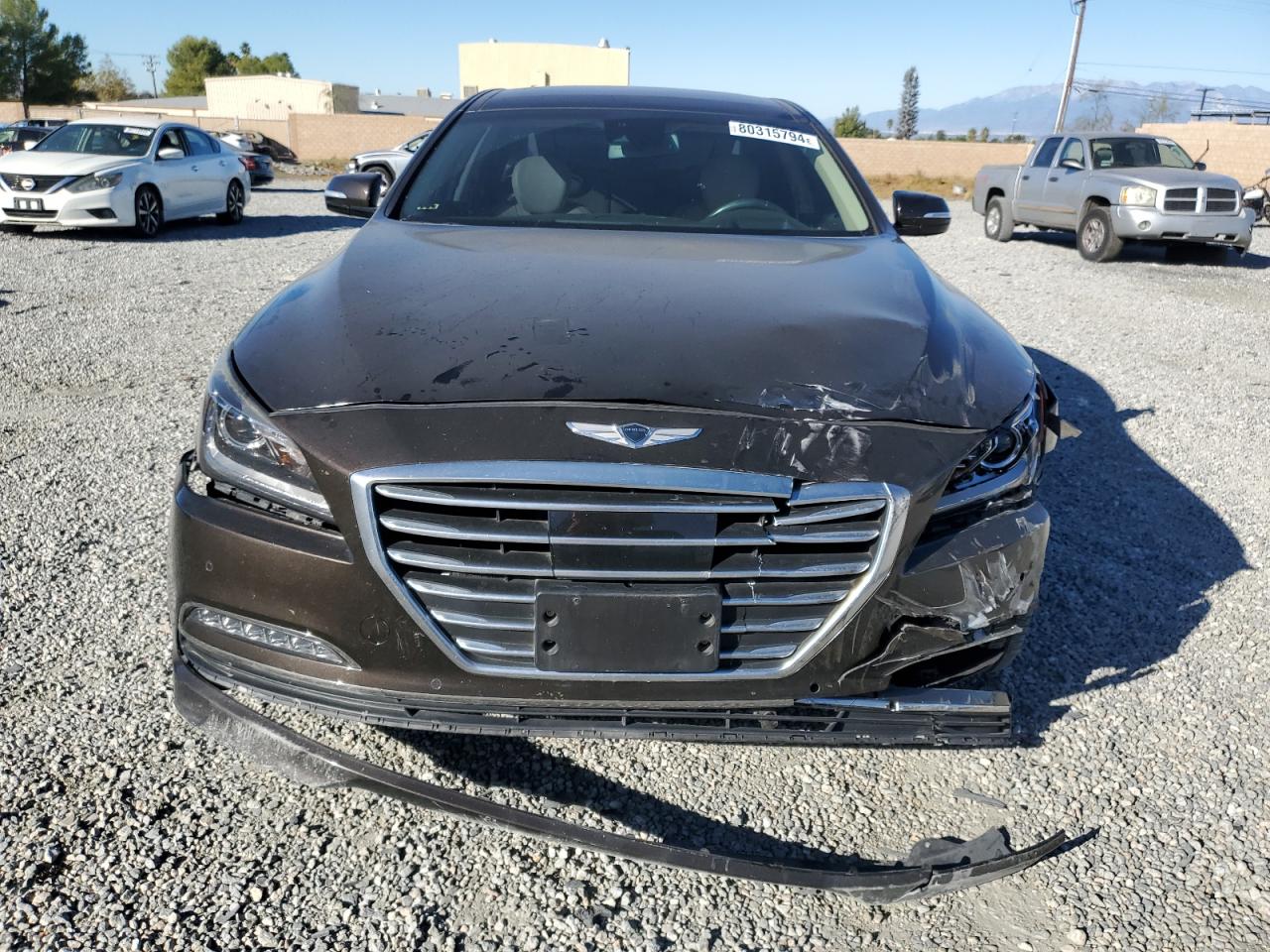 Lot #2988897037 2017 GENESIS G80 BASE