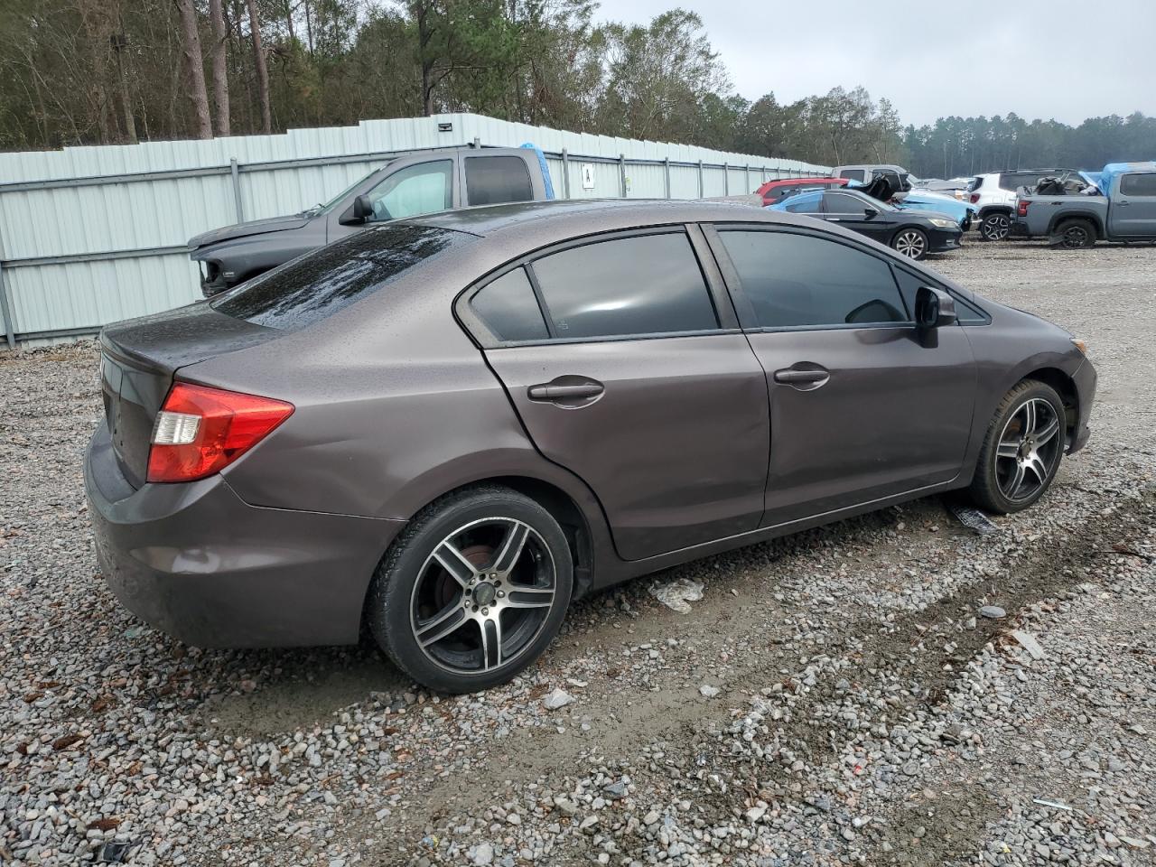 Lot #2978692623 2012 HONDA CIVIC LX