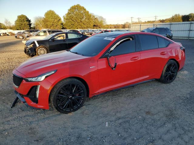 CADILLAC CT5-V 2021 red  gas 1G6DV5RW4M0128127 photo #1