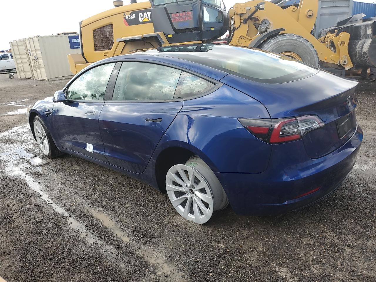 Lot #2980755392 2022 TESLA MODEL 3