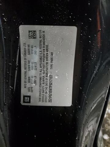 2015 CHEVROLET CAMARO SS - 2G1FG1EW7F9217187