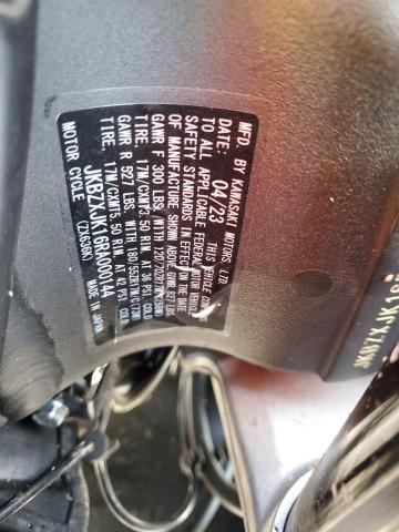 2024 KAWASAKI ZX636 K - JKBZXJK16RA000144