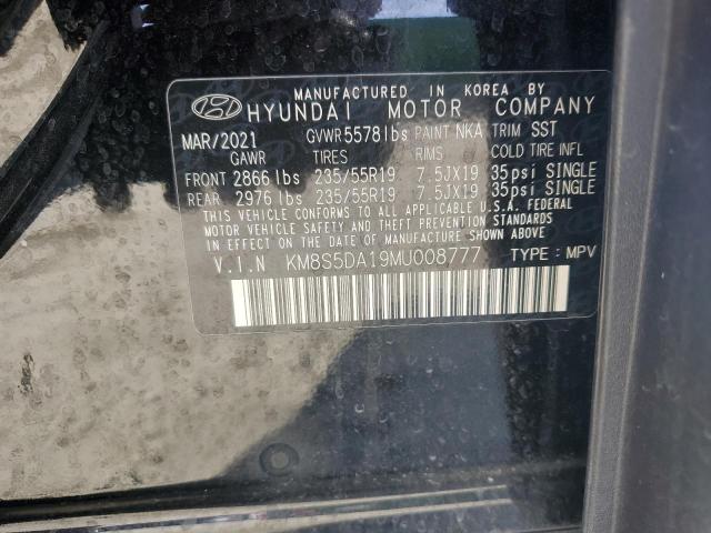 2021 HYUNDAI SANTA FE L - KM8S5DA19MU008777