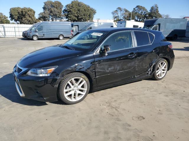 LEXUS CT 200 2016 black  hybrid engine JTHKD5BH7G2264603 photo #1