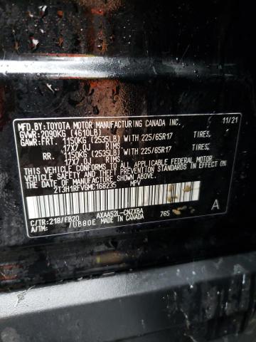 2021 TOYOTA RAV4 LE - 2T3H1RFV6MC168235