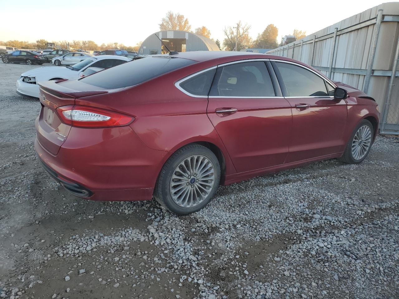 Lot #3020859779 2016 FORD FUSION TIT