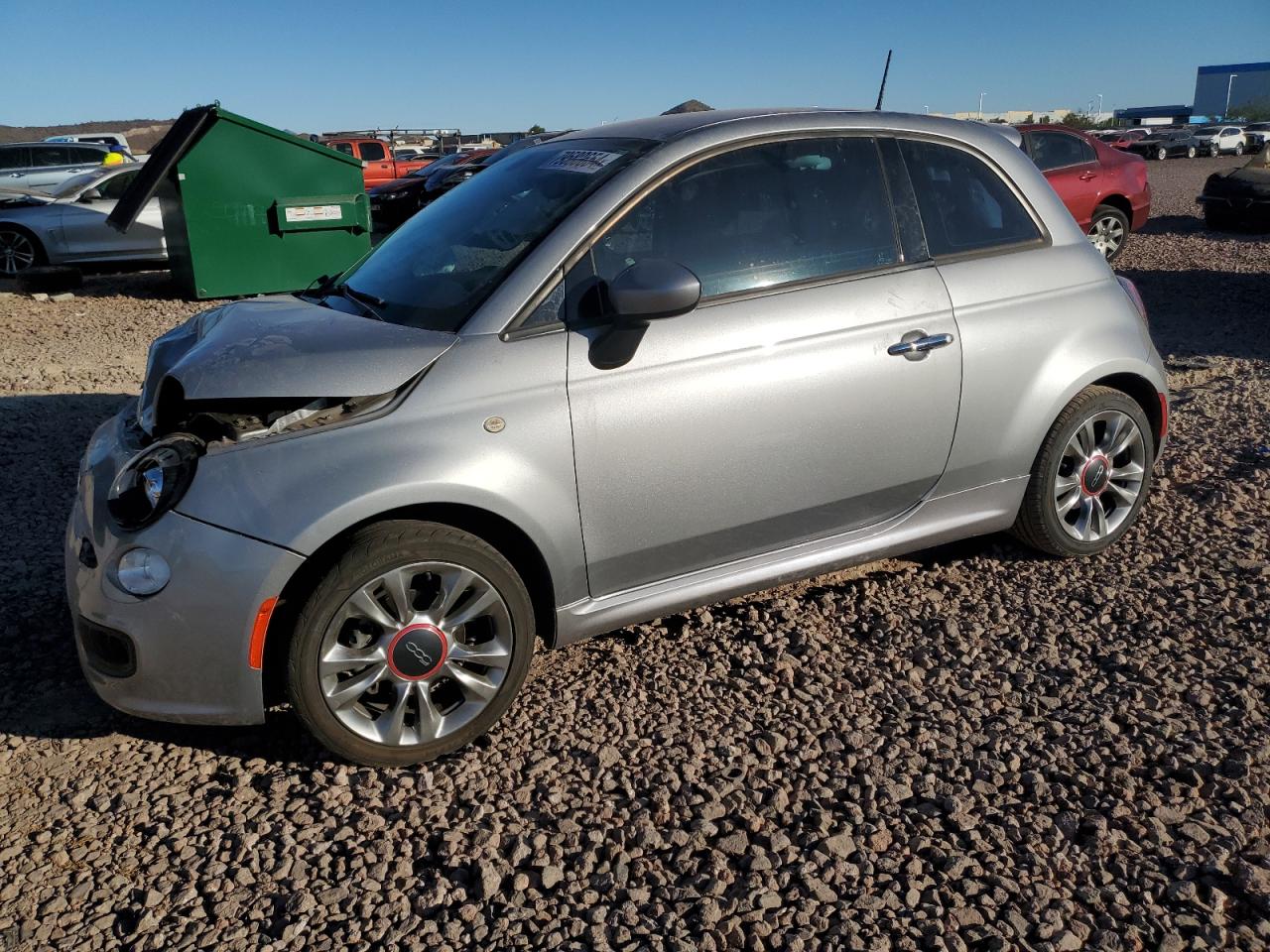 Lot #3044946749 2017 FIAT 500 POP