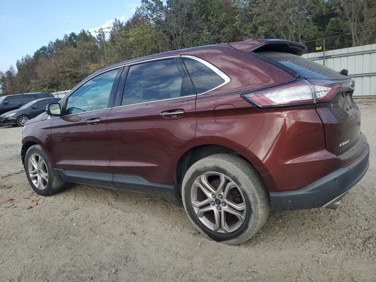 Lot #3028387813 2015 FORD EDGE TITAN