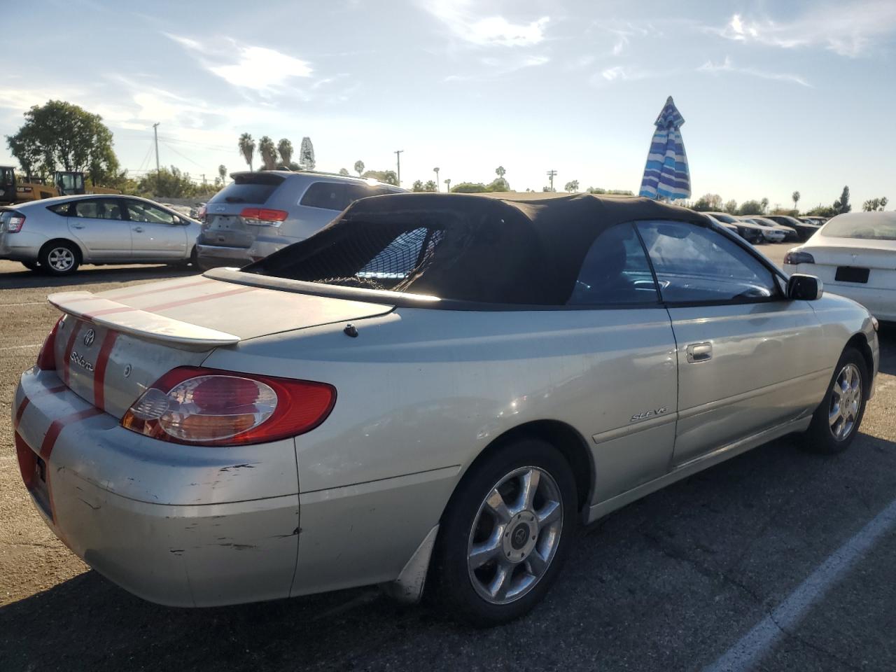 Lot #2991406890 2002 TOYOTA CAMRY SOLA