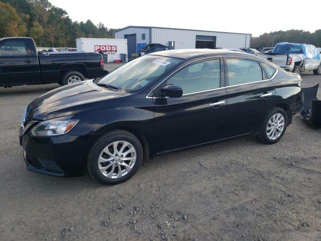 NISSAN SENTRA S 2017 black  gas 3N1AB7AP0HY264701 photo #1