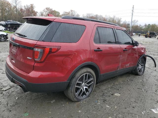 Vin: 1fm5k8gt8ggb02612, lot: 80525404, ford explorer sport 20163