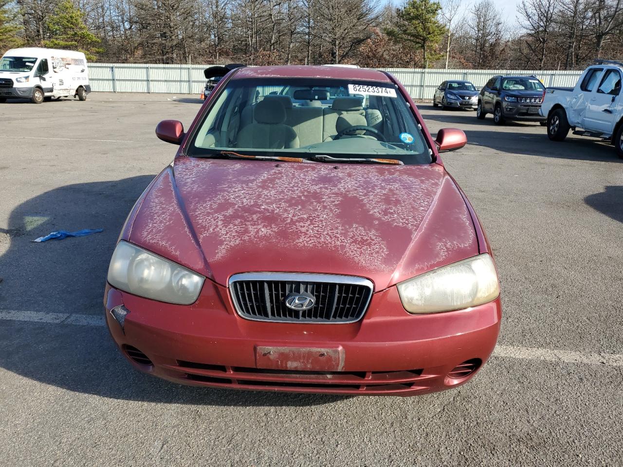 Lot #3020071627 2003 HYUNDAI ELANTRA GL