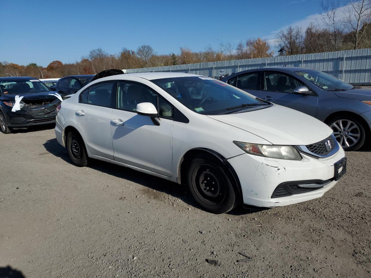 Lot #3028428255 2013 HONDA CIVIC LX