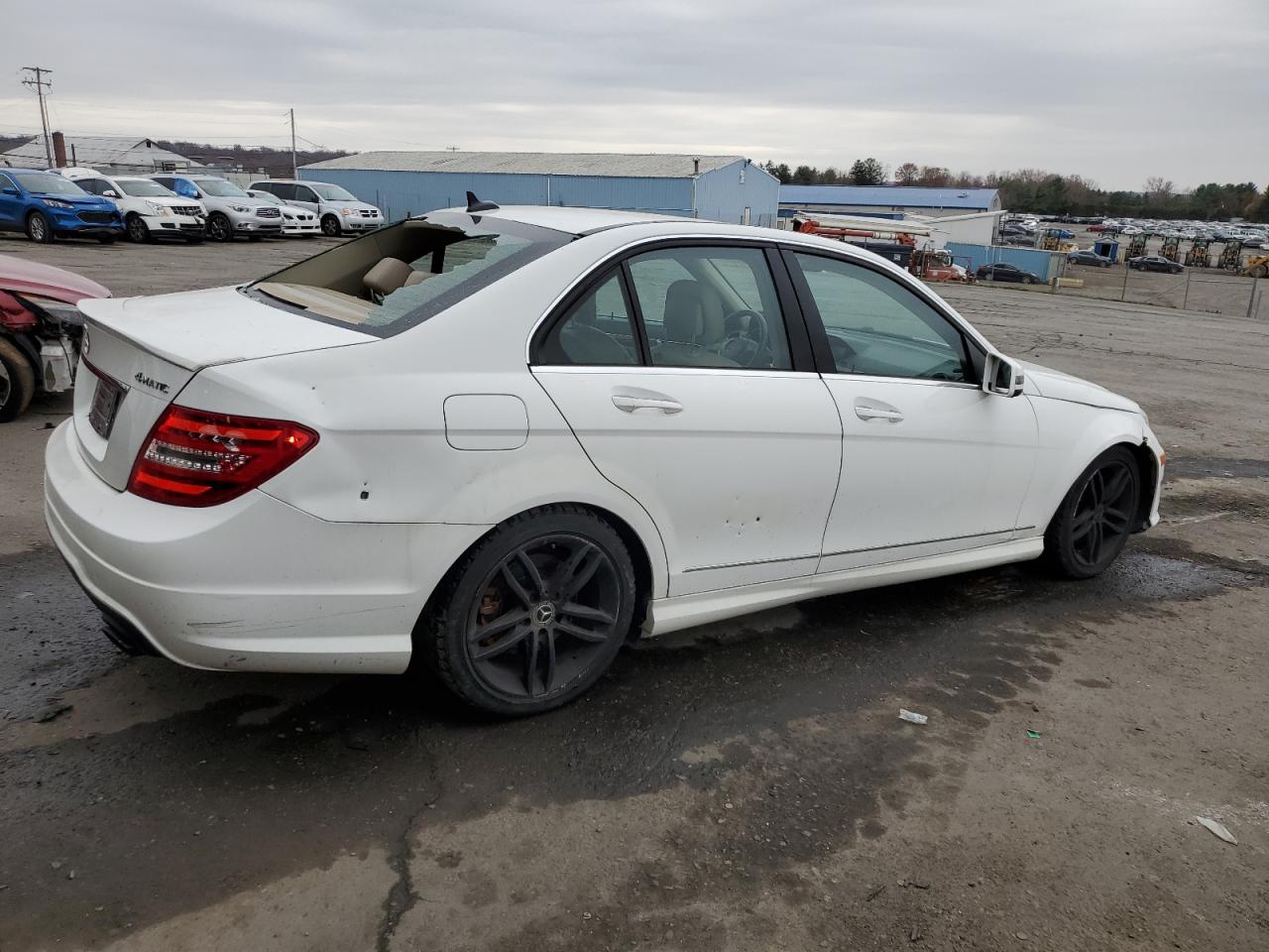 Lot #2994093492 2013 MERCEDES-BENZ C 300 4MAT