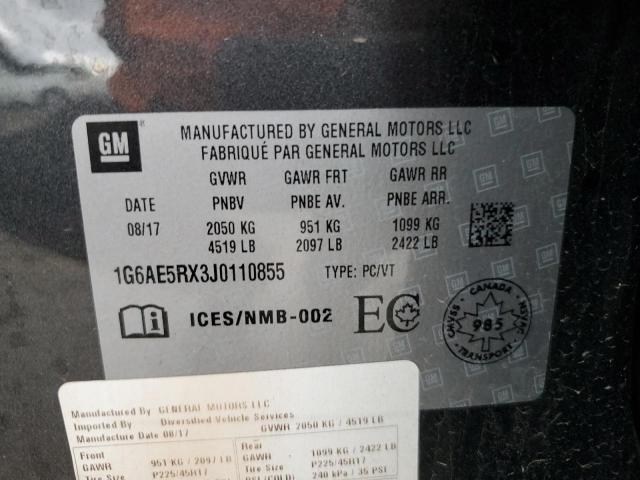 2018 CADILLAC ATS - 1G6AE5RX3J0110855