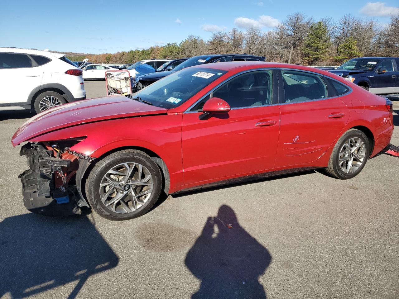 Lot #2989152775 2020 HYUNDAI SONATA SEL