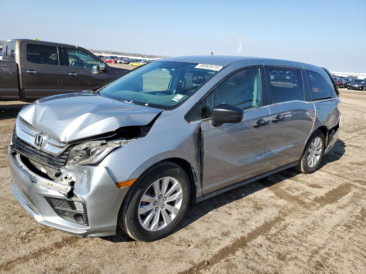 Lot #2960166072 2020 HONDA ODYSSEY LX