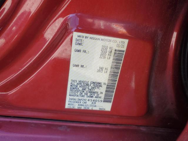 2015 NISSAN ALTIMA - 1N4AL3AP2FC454059