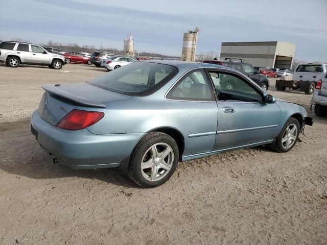 ACURA 2.3CL 1998 blue  gas 19UYA3158WL007282 photo #4