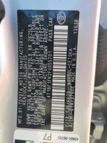 2015 TOYOTA CAMRY LE - 4T1BF1FK2FU055701