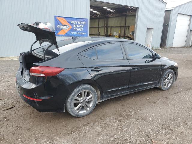 HYUNDAI ELANTRA SE 2018 black  gas KMHD84LF2JU642291 photo #4