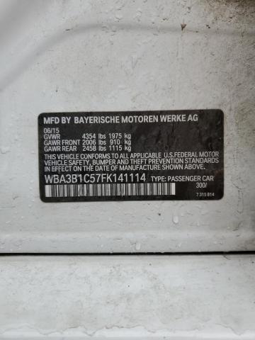 2015 BMW 320 I - WBA3B1C57FK141114